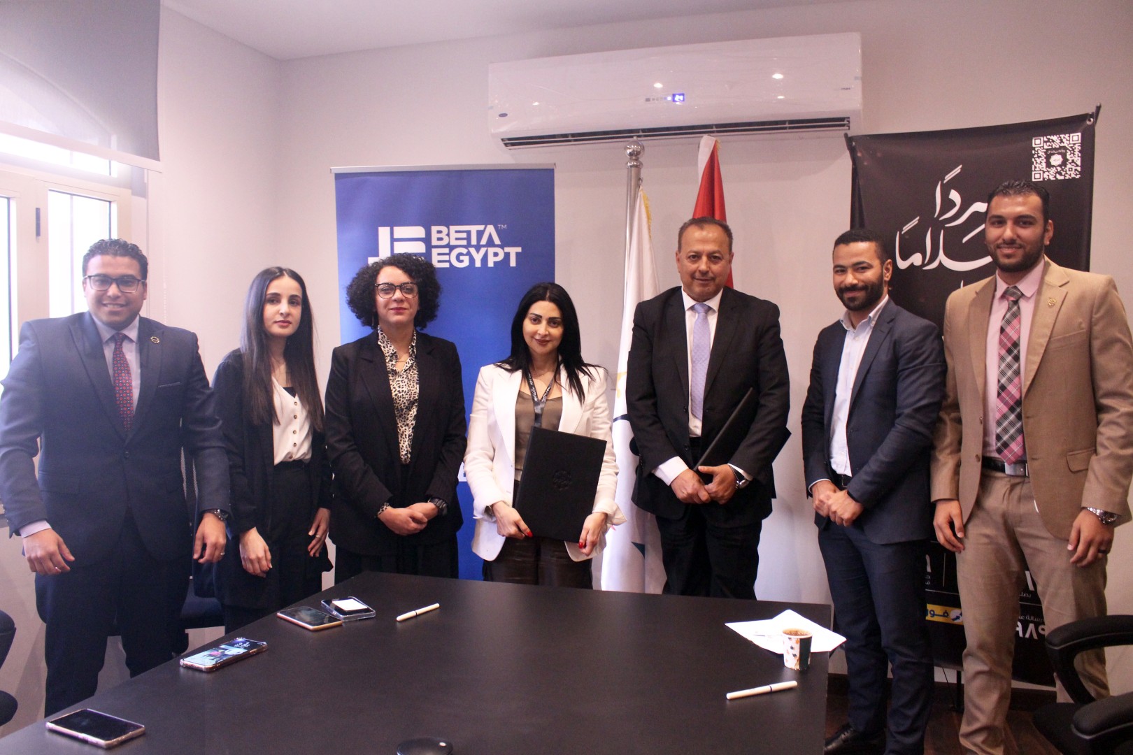 فعاليات توقيع بروتوكول تعاون بين شركة بيتا ايجيبت للتنمية العمرانية ومؤسسة أهل مصر للتنمية